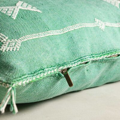 Handmade Cactus Silk Cushion Cover – Vintage Bohemian Berber Pillow