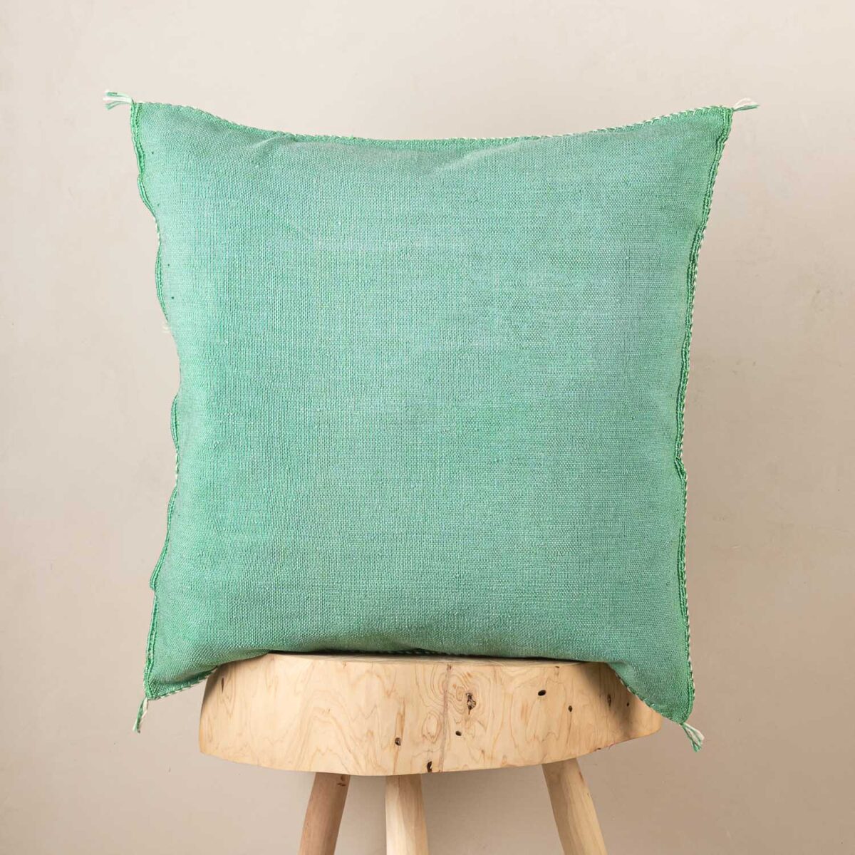 Handmade Cactus Silk Cushion Cover – Vintage Bohemian Berber Pillow