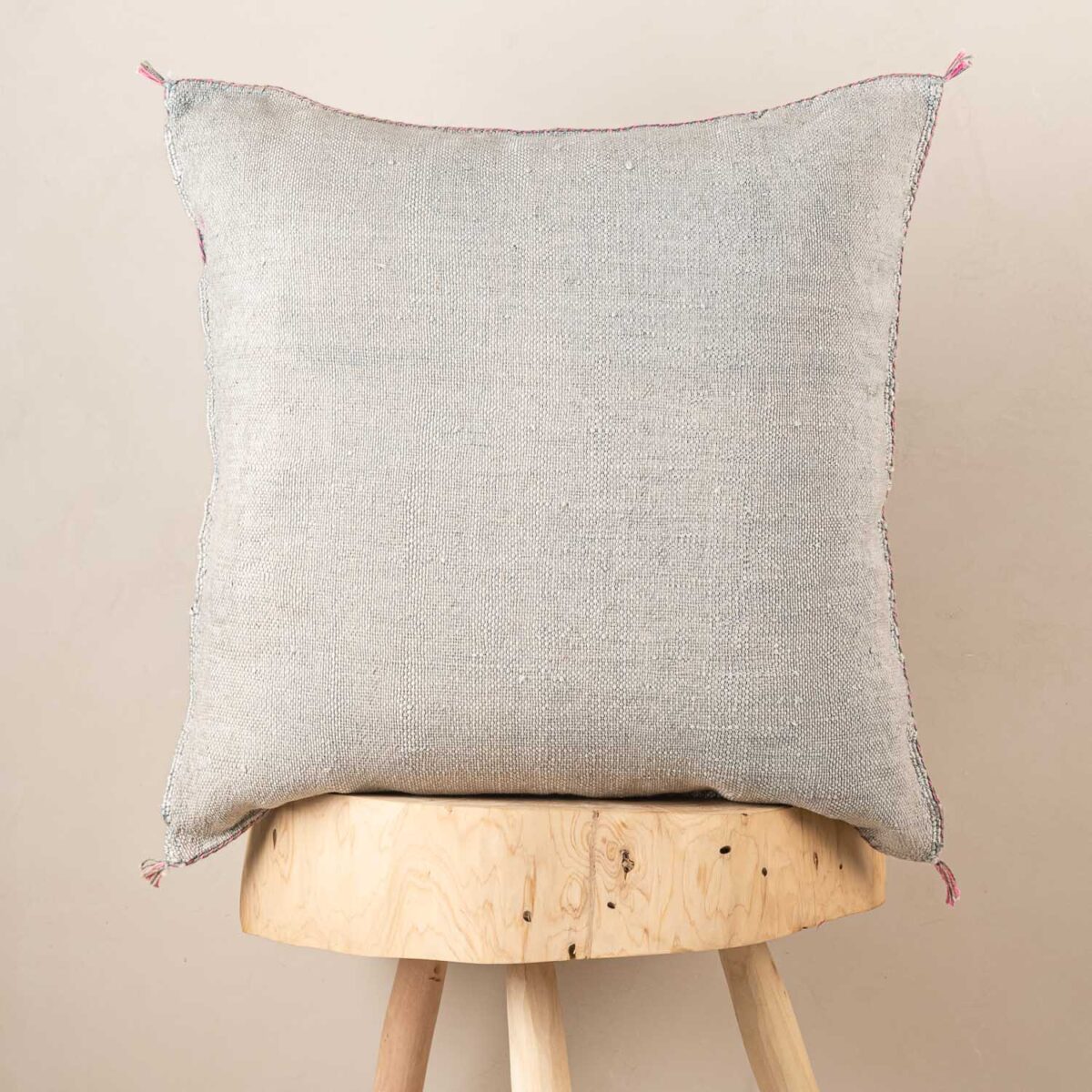 Handmade Cactus Silk Cushion Cover – Vintage Bohemian Berber Pillow