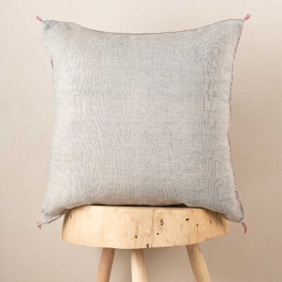 Handmade Cactus Silk Cushion Cover – Vintage Bohemian Berber Pillow