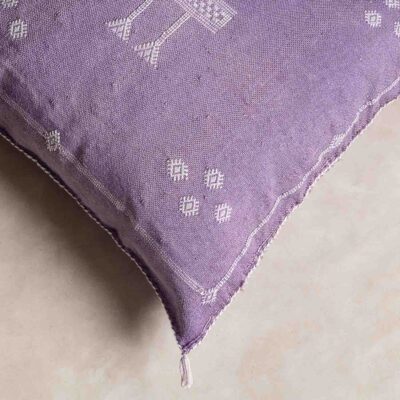 Handmade Cactus Silk Cushion Cover – Vintage Bohemian Berber Pillow