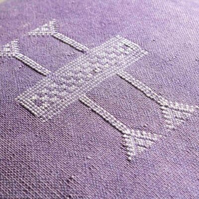 Handmade Cactus Silk Cushion Cover – Vintage Bohemian Berber Pillow