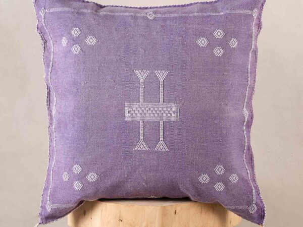 Handmade Cactus Silk Cushion Cover – Vintage Bohemian Berber Pillow