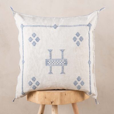 Handmade Cactus Silk Cushion Cover – Vintage Bohemian Berber Pillow