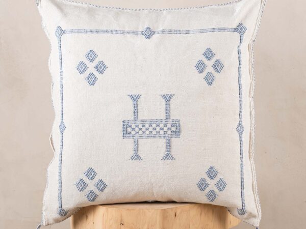 Handmade Cactus Silk Cushion Cover – Vintage Bohemian Berber Pillow