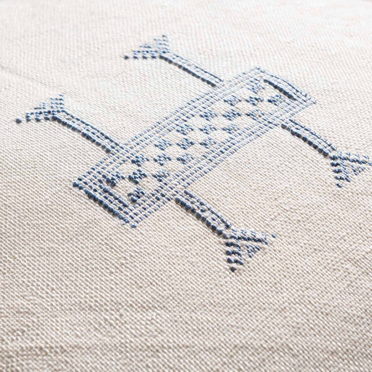 Handmade Cactus Silk Cushion Cover – Vintage Bohemian Berber Pillow