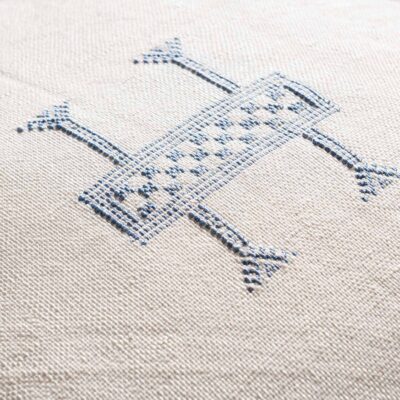 Handmade Cactus Silk Cushion Cover – Vintage Bohemian Berber Pillow