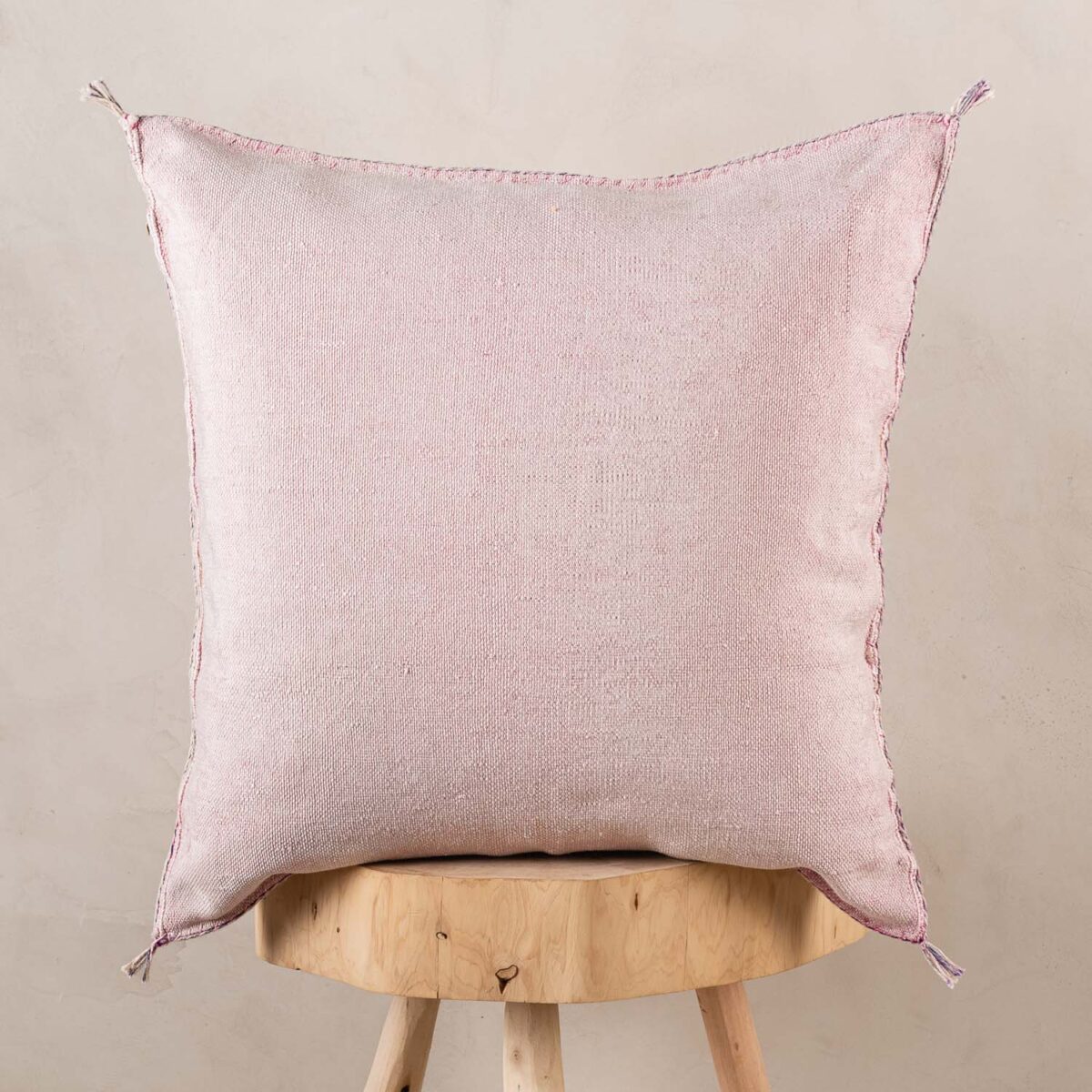 Handmade Cactus Silk Cushion Cover – Vintage Bohemian Berber Pillow