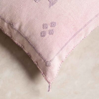 Handmade Cactus Silk Cushion Cover – Vintage Bohemian Berber Pillow