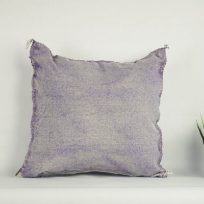 ✨ Stunning Moroccan Cactus Silk Pillow Cover – Handwoven Bohemian Sabra 19×19”