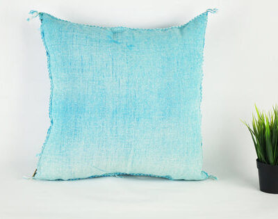 Lovely Moroccan Cactus Silk Pillow Cover – Bohemian Sabra Cushion (50×50 cm | 60×40 cm)