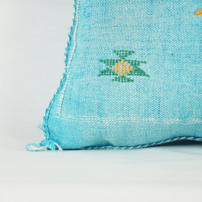 Lovely Moroccan Cactus Silk Pillow Cover – Bohemian Sabra Cushion (50×50 cm | 60×40 cm)