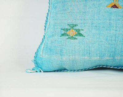Lovely Moroccan Cactus Silk Pillow Cover – Bohemian Sabra Cushion (50×50 cm | 60×40 cm)