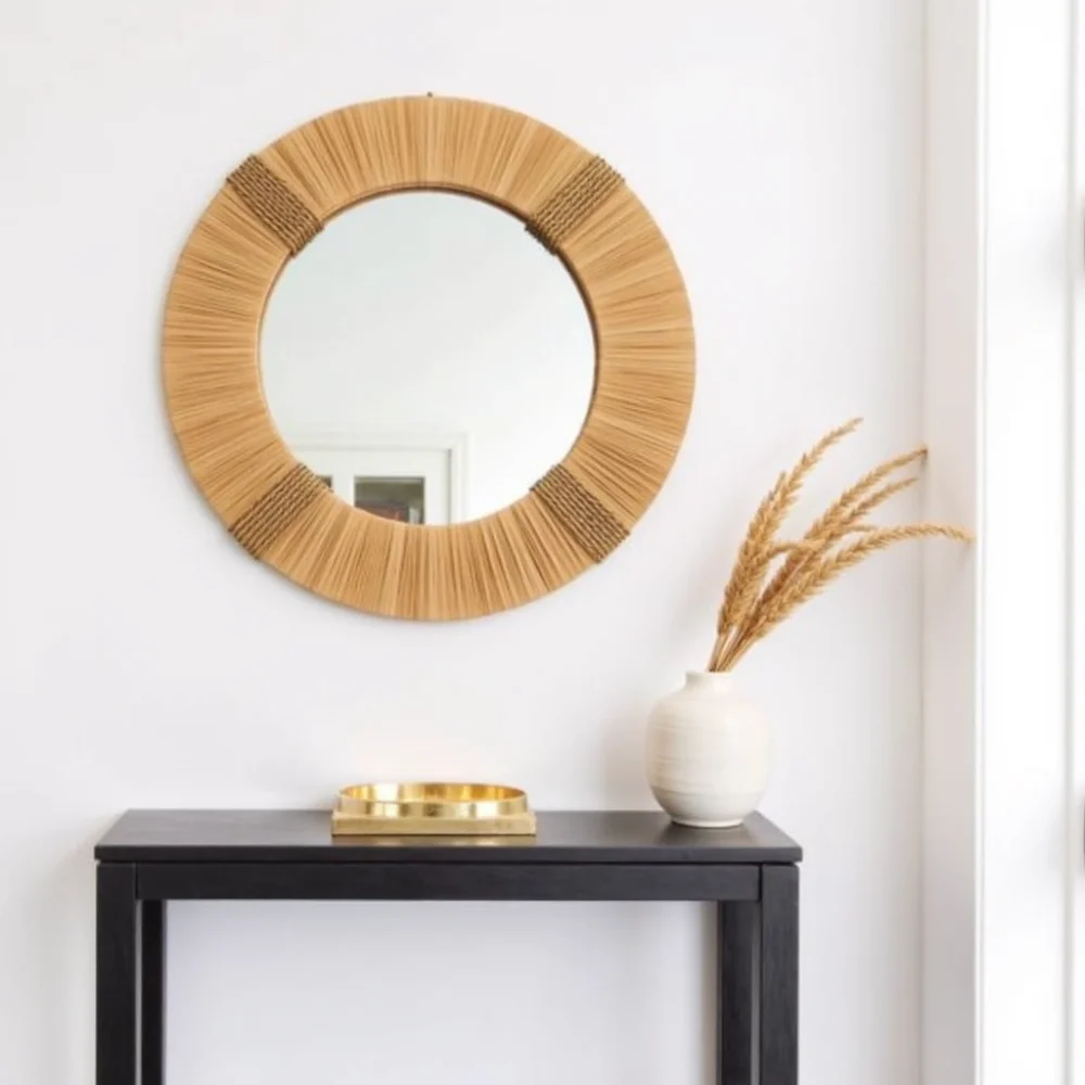 Moroccan-Straw-Hanging-Wall-Mirror-1-1000x1000-1.webp Moroccan Straw Hanging Wall Mirror – Handmade Boho Raffia Frame (Small & Medium Sizes)