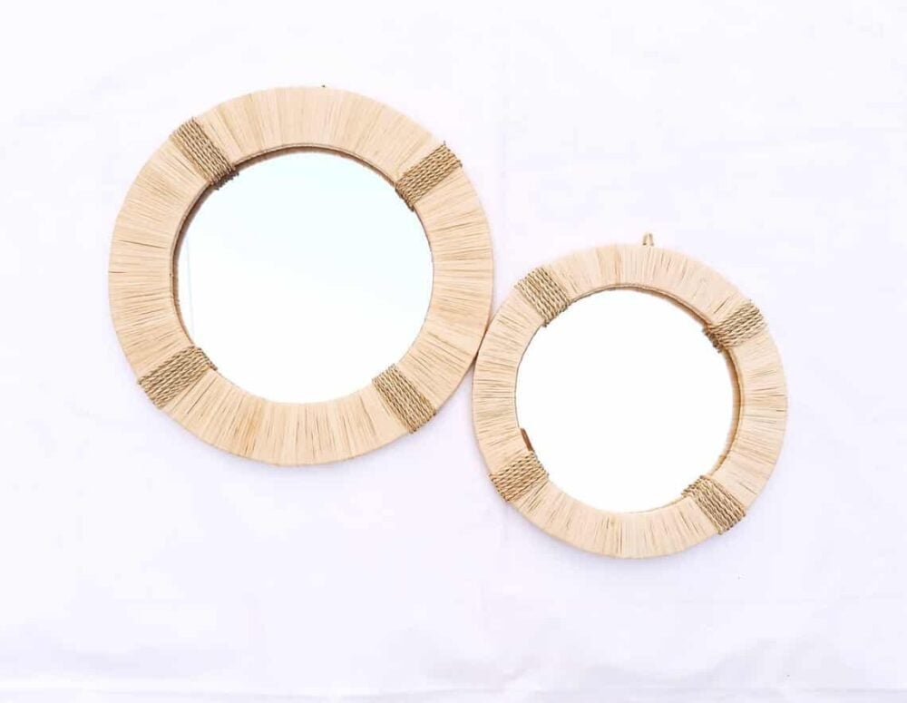 Moroccan-Straw-Hanging-Wall-Mirror-4-1000x775-1.jpg Moroccan Straw Hanging Wall Mirror – Handmade Boho Raffia Frame (Small & Medium Sizes)