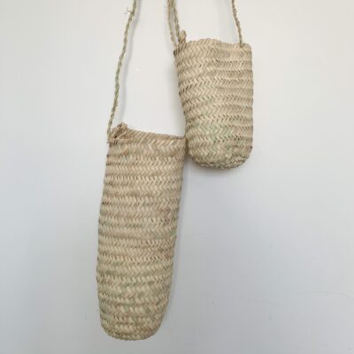 Panier suspendu en osier
