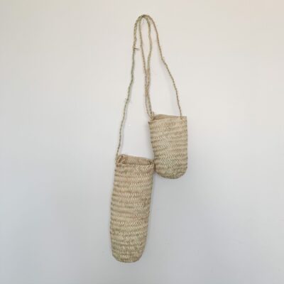 Panier suspendu en osier