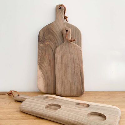 Walnut coffee tray