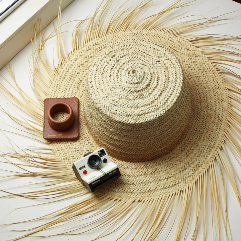 Summer-Straw-Hats-Palm-Leaf-Hat-4-1000x1000-1.webp Artisanal Fringe Summer Straw Hat – Handwoven Wide Brim Sun Hat (26″)