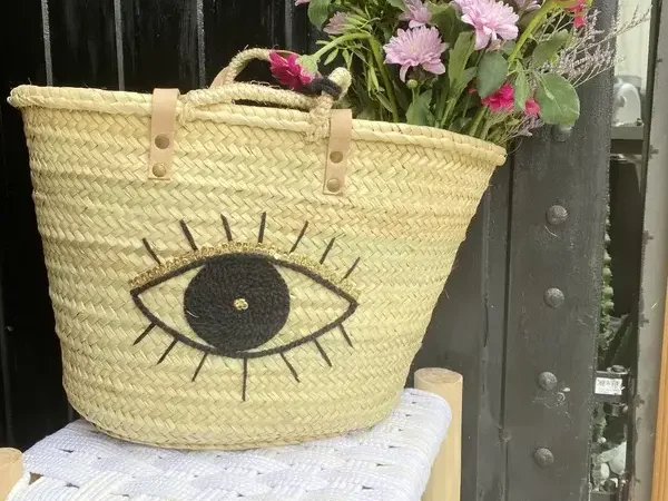 Eco-Friendly Shopping Basket – Handwoven Sustainable Tote for Market & Beach