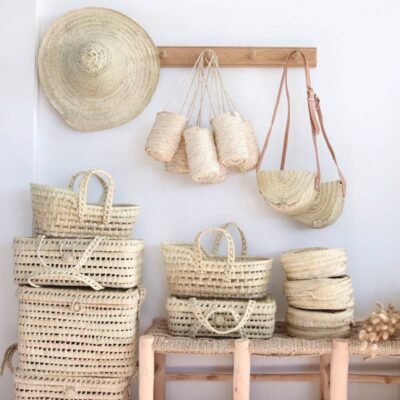 b1cba98f1811c9654cecc56b79bca46c390ef5d151bf0c93c0e9a84d826254ac-1.jpeg Handwoven Moroccan Straw Hat – Large Sun Hat for Decor & Wear