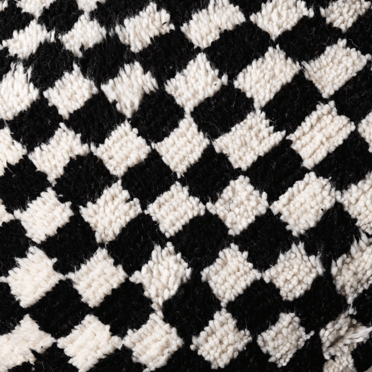 Beni Ourain Floor Pillow Cover – | Moroccan Artisan Design