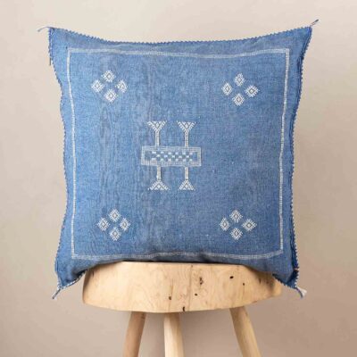 Handmade Cactus Silk Cushion Cover – Vintage Bohemian Berber Pillow