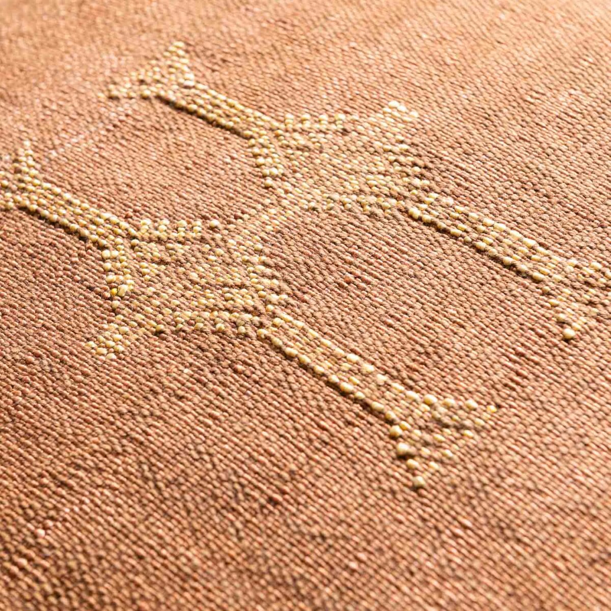 Handmade Cactus Silk Cushion Cover – Vintage Bohemian Berber Pillow