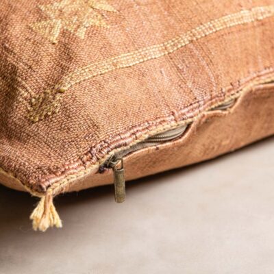 Handmade Cactus Silk Cushion Cover – Vintage Bohemian Berber Pillow
