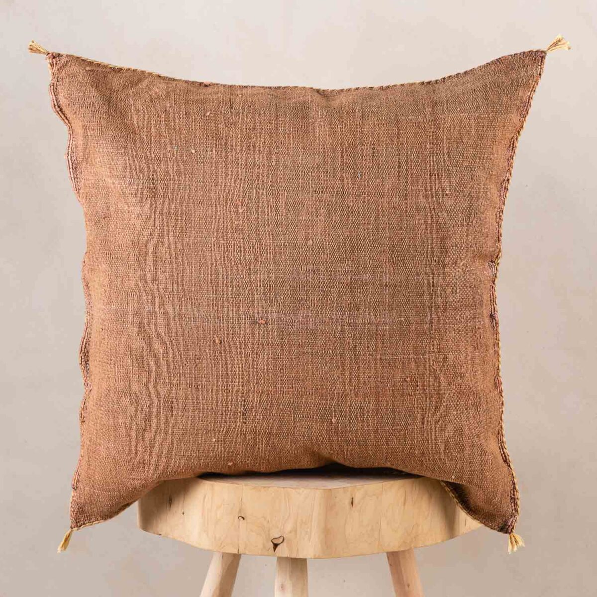 Handmade Cactus Silk Cushion Cover – Vintage Bohemian Berber Pillow