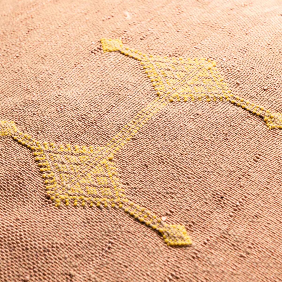 Handmade Cactus Silk Cushion Cover – Vintage Bohemian Berber Pillow