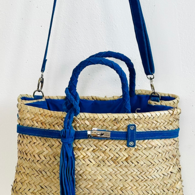 Blue Suede Farhi Basket
