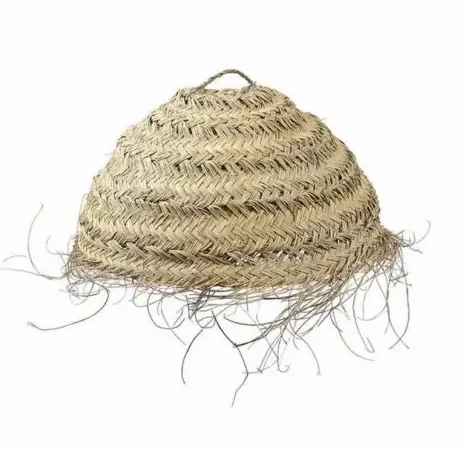 MARRAKECH pendant light in natural fiber