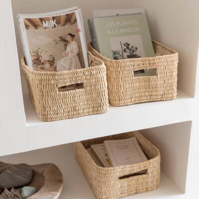 fdb17f2fdc534e5433c767d9af77b0748157265f33f926353f9b7574f081d56f-1.jpeg Handwoven Reed Storage Box with Handles – 3 Sizes | Moroccan Organizer